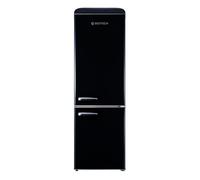 Réfrigérateur combiné vintage GEDTECH GCBV310BL - Noir - 310L - Classe E