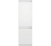 Réfrigérateur combiné - WHIRLPOOL - WHC18D071A1FR - 2 portes - Encastrable - 268 L - Classe E - 54 x 54 x 177 cm - Blanc