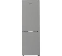 Réfrigérateur combiné - WHIRLPOOL - WHKH1361XP4E - 2 portes - 325 L - 59,5 x 66,3 x 186,5 cm - Gris