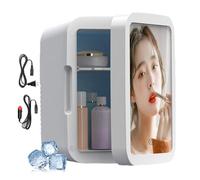 Réfrigérateur compact pour voiture, réfrigérateur pour voiture et maison - Réfrigérateur thermoélectrique coloré,Réfrigérateur de rangement pour boissons et soins de la peau pour dressing, salon