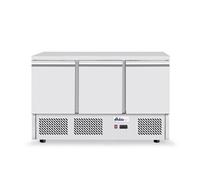 Réfrigérateur comptoir avec trois portes Kitchen Line 380 L Arktic