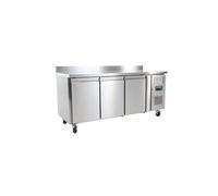 Réfrigérateur Comptoir Série U 3 portes avec Dosseret 417 Litres Polar