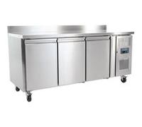 Réfrigérateur Comptoir Série U 3 portes avec Dosseret 417 Litres Polar