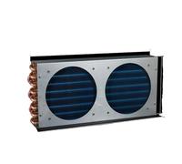 Réfrigérateur Condenseur Radiateur Avec Ventilateur Petit Refroidi Par Air Refroidi Par Eau Général Tube De Cuivre À Ailettes Congélateur Dissipateur Thermique(2pin)