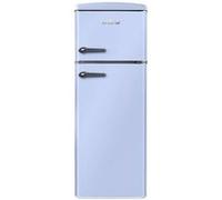 Réfrigérateur congélateur 2 portes retro Arzy LJDD206BLUE 206 Litres Bleu lavande