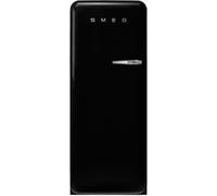 Réfrigérateur congélateur à poser Smeg FAB28LBL6 noir - 244L / 26L - H.166cm x L.68,5cm x P.86cm