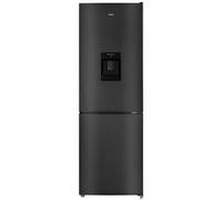 CHiQ Réfrigrateur congélateur bas FBM228NE4DE 231L (161 70) Froid ventilé, No Frost,Classe énergtique E, Acier inoxydable noir