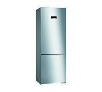 Bosch Serie 4 KGN49XLEA réfrigérateur-congélateur Pose libre 438 L E Acier inoxydable