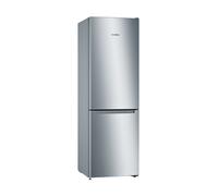 Bosch Serie 2 KGN36NLEA réfrigérateur-congélateur Pose libre 305 L E Acier inoxydable