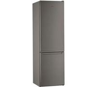 Réfrigérateur congélateur bas - WHIRLPOOL W5921EOX2 - 372 L (261L +111 L) - Froid statique - L59,5 cm x H 201,1 cm - Optic inox