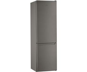 Réfrigérateur congélateur bas - WHIRLPOOL W5921EOX2 - 372 L (261L +111 L) - Froid statique - L59,5 cm x H 201,1 cm - Optic inox