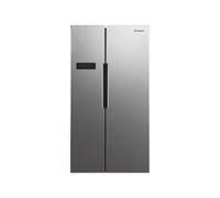 Réfrigérateur-congélateur Candy CHSVN 174X - side-by-side - 90x66x177 cm (lxpxh) - 532 litres - classe E - Style inox