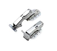 Réfrigérateur Congélateur Charnière De Porte Intégrée Charnière De Remplacement Réfrigérateur | Compatible Avec Hettich 3363 5.0 Top Left Lower Right(B 1set)