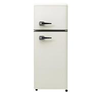 Réfrigérateur-Congélateur, Combiné Réfrigérateur-Congélateur, Double Porte De 92 l, Avec Congélateur De 28 l, 45 db, LED, Clayettes En Verre, Bac à Légumes, Balconnets, 116 kwh/An,White