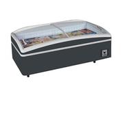 Réfrigérateur congélateur de supermarché gris SHALLOW HEAD A CF