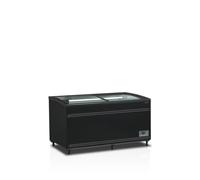 Réfrigérateur congélateur de supermarché noir SFI145B-CF VS - Tefcold