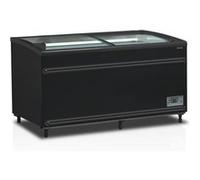 Réfrigérateur congélateur de supermarché noir SFI145B CF VS