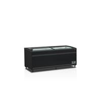 Réfrigérateur congélateur de supermarché noir SFI185B CF VS