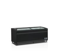 Réfrigérateur congélateur de supermarché noir SFI185B-CF VS - Tefcold