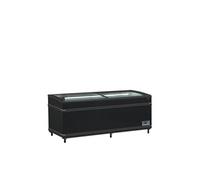 Réfrigérateur congélateur de supermarché noir SFI185B HC CF VS