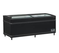 Réfrigérateur congélateur de supermarché noir SFI185B HC CF VS Tefcold Noir