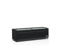 Réfrigérateur congélateur de supermarché noir SFI250B CF VS Tefcold Noir