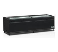 Réfrigérateur congélateur de supermarché noir SFI250B CF VS Tefcold Noir