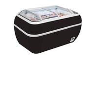 Réfrigérateur congélateur de supermarché noir TWIN HEAD B-CF - Tefcold