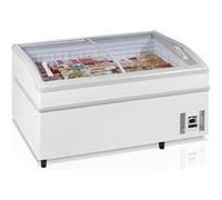 Congélateur coffre Tefcold Congélateur Coffre 17309 400L 220V 48dB Dégivrage Automatique Froid Statique Pied Réglables Blanc