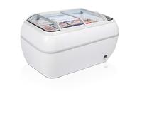 Congélateur coffre Tefcold Congélateur Coffre R290 16323 Dégivrage Automatique 334L 267W Froid Statique Acier Laqué Blanc