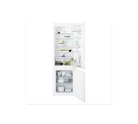 Réfrigérateur-congélateur Electrolux 600 ENT6TE18S - congélateur bas - encastrable - niche - 56x55x178 cm (lxpxh) - 254 litres - classe E - blanc