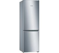 Bosch Serie 2 KGN33NLEB réfrigérateur-congélateur Pose libre 282 L E Acier inoxydable