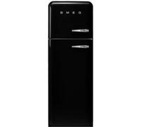 Réfrigérateur congélateur en haut Smeg FAB30LBL6 Noir Noir
