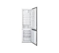 SMEG Réfrigérateur congélateur encastrable C41721F Combiné niche 178 cm froid brassé 268 L Gris