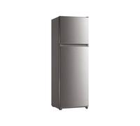 Réfrigérateur-congélateur Glem GRF294IX - congélateur haut - 59.5x55x176 cm (lxpxh) - 294 litres - classe F - acier inoxydable