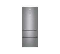 Réfrigérateur-congélateur Haier 3D Series 70 A4FE742CPJ - congélateur inférieur à porte française - 70x67.6x190.5 cm (lxpxh) - 463 litres - classe E - platine