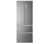 Réfrigérateur-congélateur Haier 3D Series 70 HB17FPAAA - congélateur inférieur à porte française - 70x67.5x190 cm (lxpxh) - 446 litres - classe E - platine