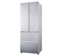 Réfrigérateur-congélateur Haier FD 70 Series 5 HFR5719ENMG - congélateur inférieur à porte française - 70x67.5x190 cm (lxpxh) - 446 litres - classe E - argent fin