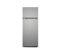 FrigeluX Réfrigérateur Double Porte Inox RDP216XE 211L