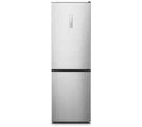 Réfrigérateur-congélateur Hisense RB390N4CCD1 - congélateur bas - 59.5x59x186 cm (lxpxh) - 304 litres - Classe D - métal brillant