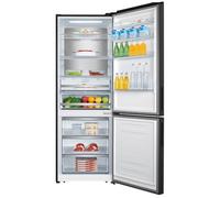 Réfrigérateur-congélateur Hisense RB645N4BFE - congélateur bas - largeur : 70.4 cm - profondeur : 69.4 cm - hauteur : 200 cm - 495 litres - classe E - noir
