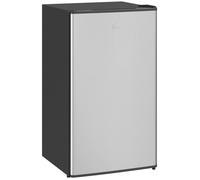 HOMCOM Réfrigérateur congélateur, petit réfrigérateur à une porte, 91 L, étagères modulables, compartiment congélateur, design sous-comptoir, noir