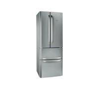 Réfrigérateur-congélateur Hotpoint Ariston Quadrio E4D AAA X C - congélateur inférieur à porte française - 70x78.4x195.5 cm (lxpxh) - 402 litres acier inoxydable