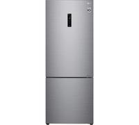 Réfrigérateur-congélateur LG GBB566PZHZN - congélateur bas - WiFi - 70.5x70x185 cm (lxpxh) - 462 litres - classe E - argent platine