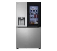 Réfrigérateur-congélateur LG GSXE80PYBD - côte à côte avec distributeur d'eau, distributeur de glaçons - WiFi - 91.3x73.5x179 cm (lxpxh) - 628 litres - Classe D - argent