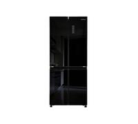 Linarie Réfrigérateur Congélateur Multi-portes LSCD430BLACK 418 Litres - Verre noir Noir
