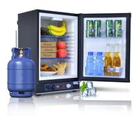 Réfrigérateur de camping trimixte - Porte réversible - Fonctionne au propane, 12 V et 240 V - 40 L