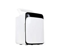 Réfrigérateur de voiture 10 L, petit réfrigérateur/mini voiture, maison, double usage, réfrigérateur pour lait maternel/cadeau de voiture, réfrigérateur pour cosmétiques (noir et blanc 23 x 25 x 35)