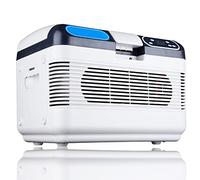 Réfrigérateur de voiture 12 V/24 V/110-220 V, réfrigérateur électrique portable, petit format 12 L, fonction chaud/froid (-10 °C à 65 °C), pour boissons, vin, fruits de mer, fruits, maison e