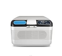 Réfrigérateur De Voiture 12L 70W Refroidisseur De Compresseur Portable Avec Affichage LED Refroidissement Et Réchauffement 2 Méthodes De Charge For Le Camping De Voyage ( Color : White-12L , Size : 12
